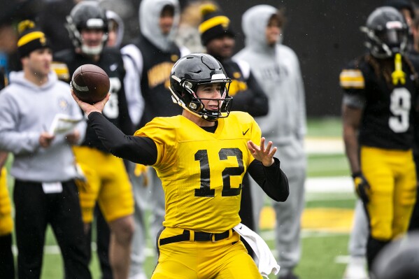 Hawkeyes are pinning their hopes on transfer QB Cade McNamara to